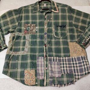 Magnolia Pearl Love Co. OS plaid Landes work shirt